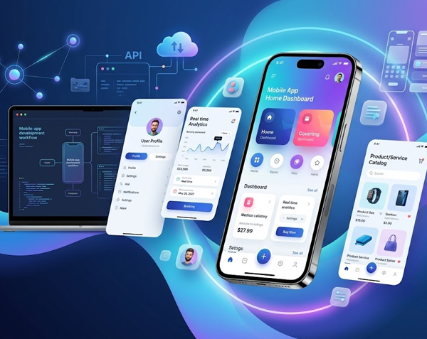 Mobile app development process from planning to launch