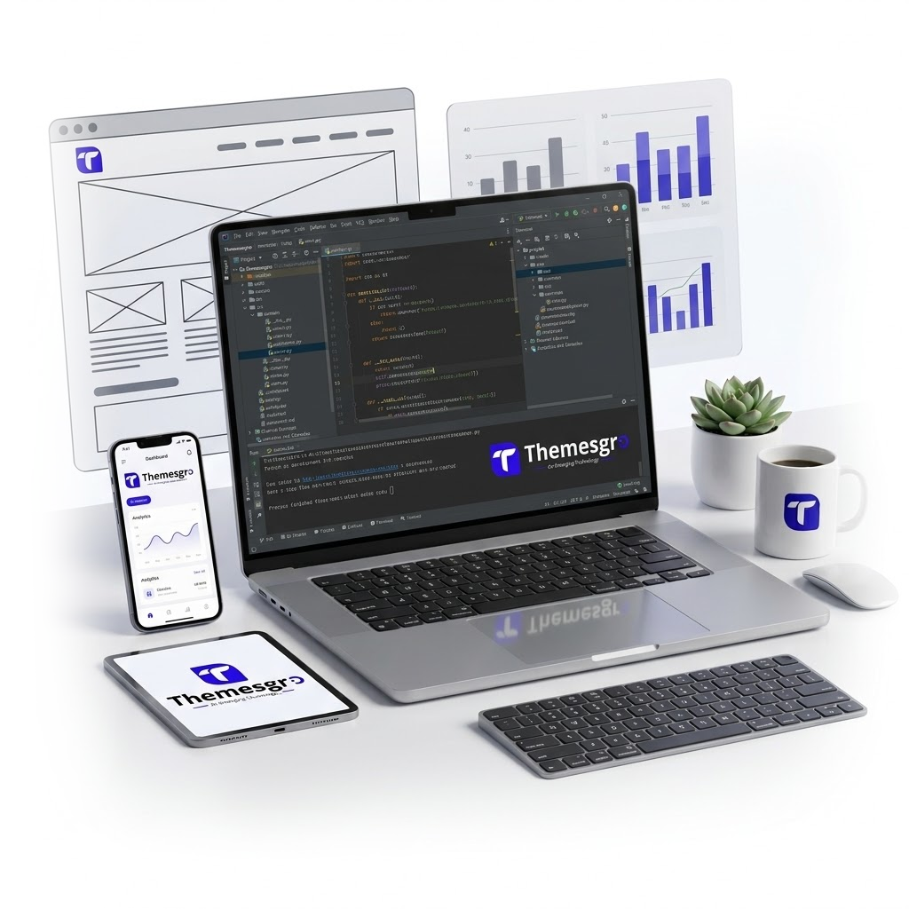 Custom software development services by Themesgro